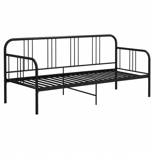 Struttura Divano Letto in Metallo Nero 90x200 cm - vidaXL