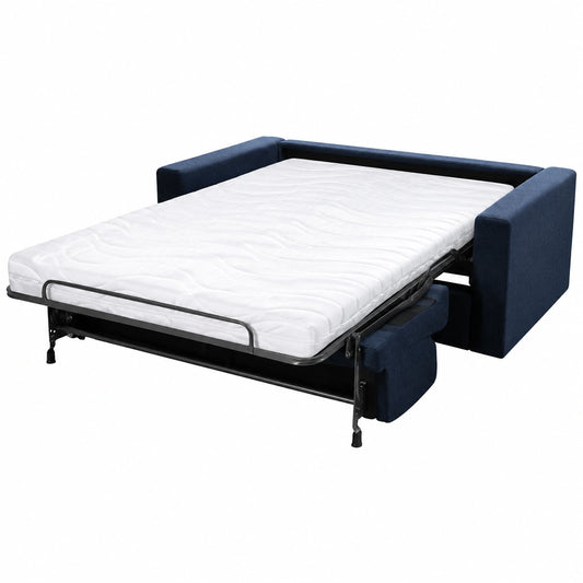 Materasso Divano Letto 140x190 cm Certificato, Fodera 3D Lavabile