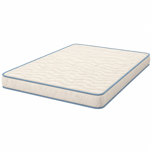 Materasso Baldiflex Ortopedico Anallergico 140x190 cm, Rigidità Media, H 10 cm, Made in Italy